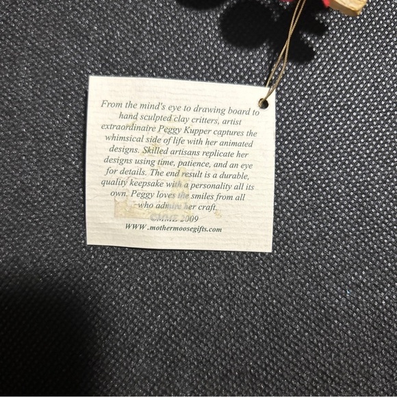 Mother Moose World Candi Mooskin North Pole Colorado Christmas Ornament - Picture 6 of 6